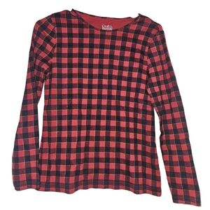 Croft And Barrow The Classic Tee Plaids And Checks Long Sleeve Shirt Size PXS